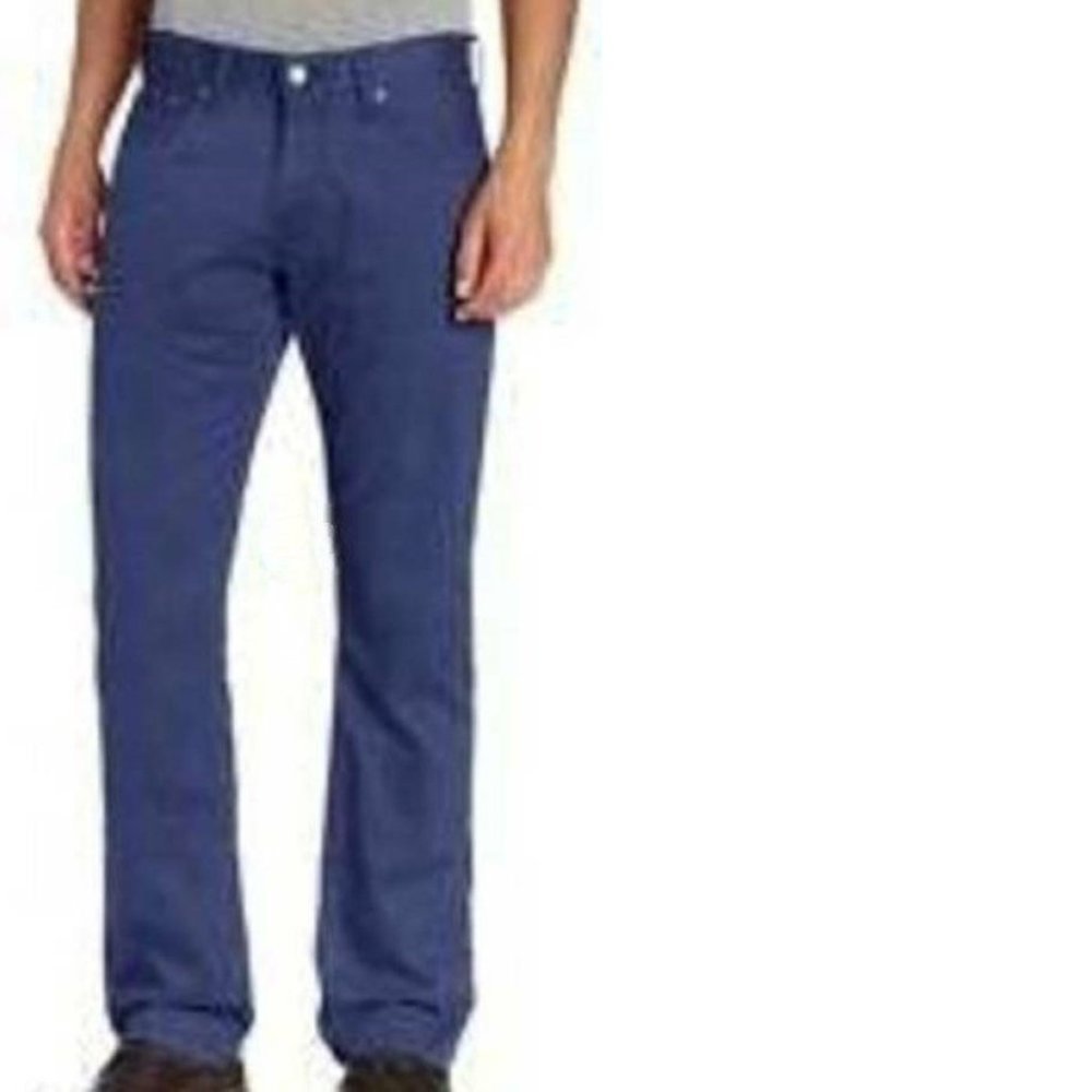 Mens Levis Jeans 514 Blue 29x30 Slim Straight Fit Twill Denim Pants 5 Pocket